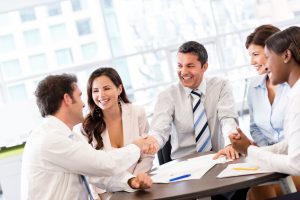 business handshake